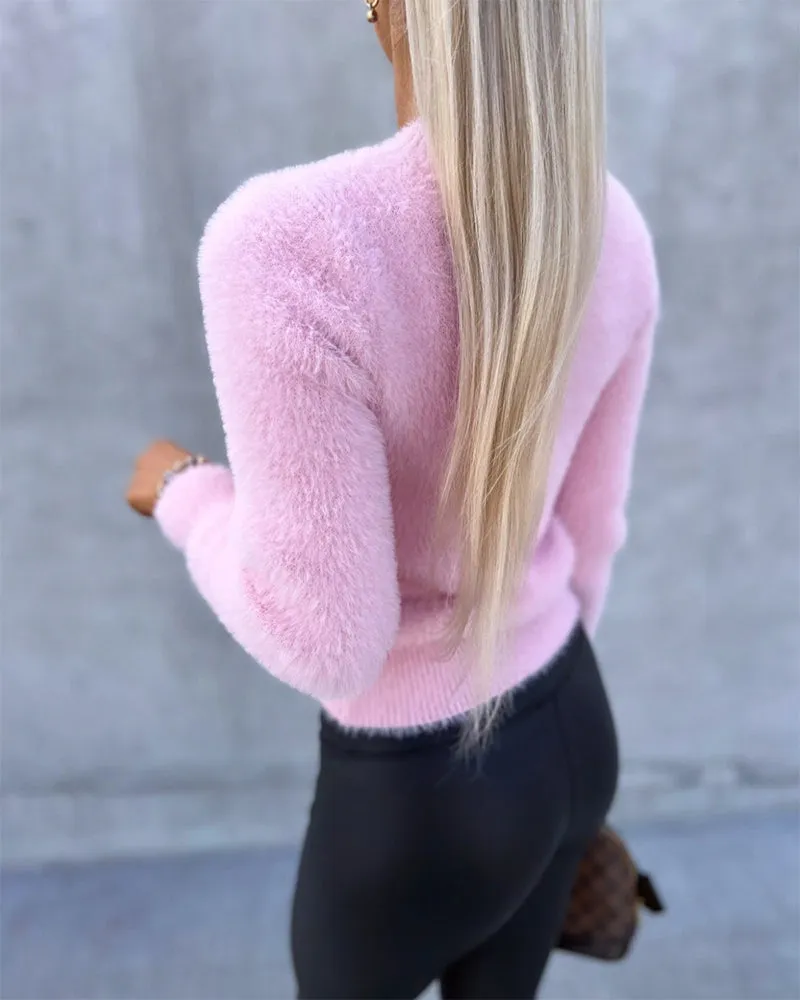 Beaumont Sweater | Warmfarbige Plus-Size-Pullover für Damen